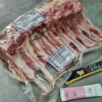 양반댁 양고기 숄더랙1인분(300g) 손질된 양갈비 캠핑 숄더렉 램 밀키트 (소스제공)-추천-상품