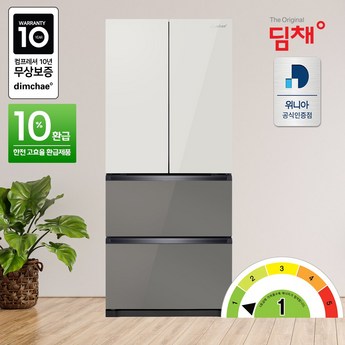 위니아딤채 467L 4도어 샤인베이지 NDQ48HLLIE 김치냉장고 폐가전무료수거-추천-상품