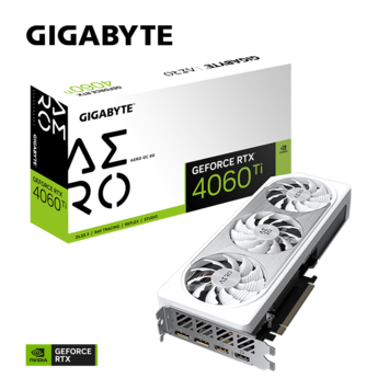 [GIGABYTE] GeForce RTX 4060 Ti AERO OC D6 8GB 제이씨현-추천-상품