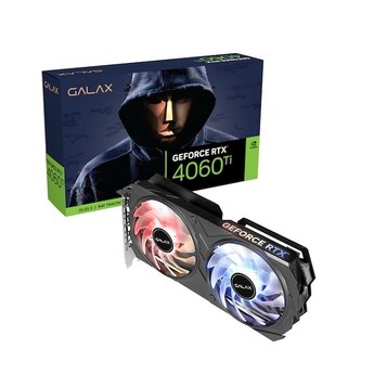 갤럭시코리아 GALAX 지포스 RTX 4060 Ti EX BLACK OC D6 8GB-추천-상품