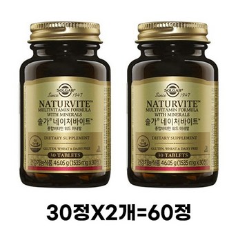 솔가 여성용 멀티비타민 앤 미네랄 2164mg x 60캡슐-추천-상품