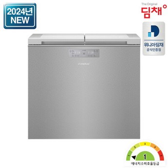 위니아 딤채 2도어 221L 루센트 실버 (EDL22JFWRS)-추천-상품