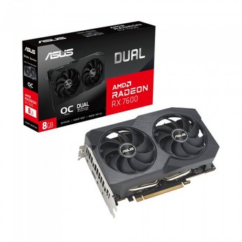 ASUS DUAL 라데온 RX 7600 O8G OC D6 8GB-추천-상품