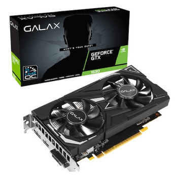 갤럭시코리아 GALAX 지포스 GTX 1630 EX BLACK OC D6 4GB-추천-상품