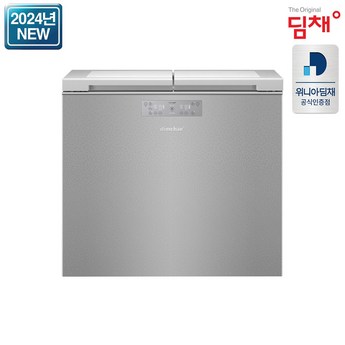 위니아 딤채 2도어 221L 루센트 실버 (EDL22JFWRS)-추천-상품