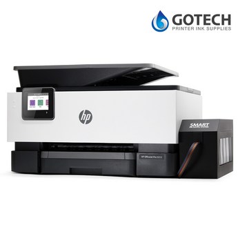 HP HP9010E+1200ml 무한 잉크젯 팩스복합기/프린터기 설치완제품(무칩) 잉크포함-추천-상품