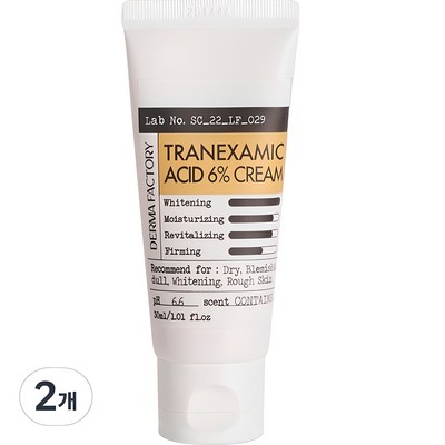 더마팩토리 트라넥삼산 6% 크림, 30ml, 2개_트라넥삼산으로 미세먼지 걱정 끝