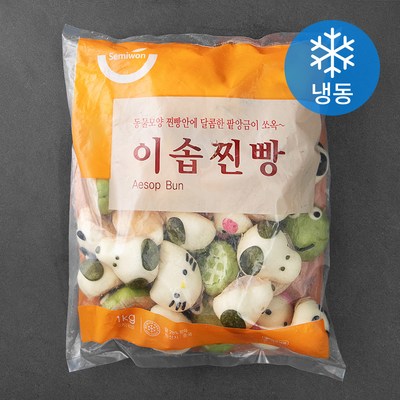 세미원 이솝찐빵 (냉동), 1kg, 1개