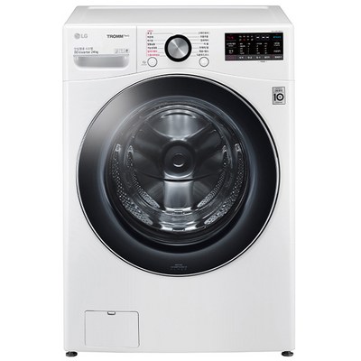 LG전자 트롬 드럼 세탁기 F24WDLD 24kg 방문설치, 화이트