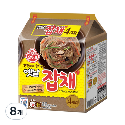  오뚜기 옛날잡채 멀티, 8개 _우뚜기잡채로 새롭게 만나는 맛있는 한식 요리 리뷰