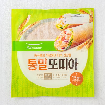  풀무원 통밀 또띠아, 150g, 1개 _맛과 건강을 동시에