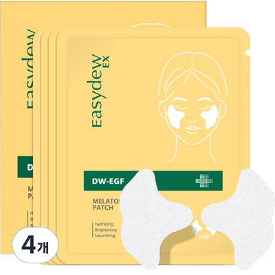 이지듀 멜라토닝 패치 DW-EGF, 4개입, 4개_화사한 피부를 위한 이지듀기미패치