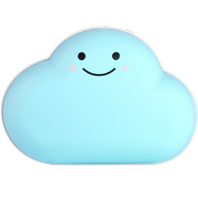 가우넷 단미 구름 USB 충전식 양면 대용량 보조배터리 손난로, 블루