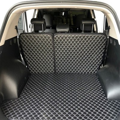 폴인 전차종맞춤 트렁크매트, QM6 LPG, 블랙-레드