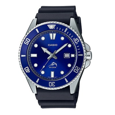 카시오 Casio MDV106B-2AV 흑새치 블루 다이버 청새치 MDV-106B-2AVCF