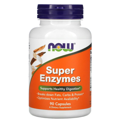 나우푸드 Now Foods Super Enzymes 슈퍼 효소 캡슐 90개입, 1개