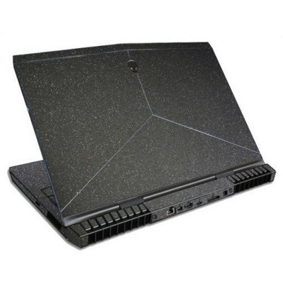 [해외] KH 노트북 스티커 데칼 탄소 섬유 가죽 커버 수호자 ALIENWARE M15 R2 ALW15M 15.6&amp;QUOT;, 1개, Black Glitter