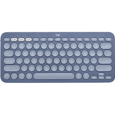 로지텍 블루투스 무선키보드, 블루, K380, 텐키리스