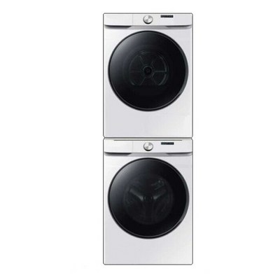 삼성전자 그랑데 세탁기 WF19T6000KW 19kg + 건조기 DV17T8520BW 17kg + 직렬설치 키트 방문설치, WF19T6000KW+DV17T8520BW, 화이트