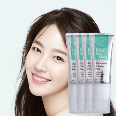 프롬더스킨 글루타치온 콜라겐 팩 50g, 4개, 1개입_피부를 촉촉하게 케어하는 프롬더스킨 글루타치온 콜라겐 팩