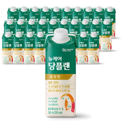 대상웰라이프 뉴케어 당플랜 호두맛, 200ml, 30개