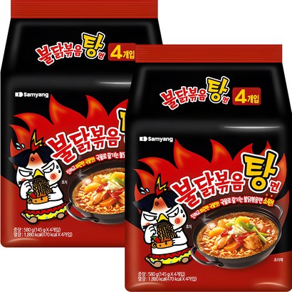 삼양 불닭볶음탕면 145g, 8개