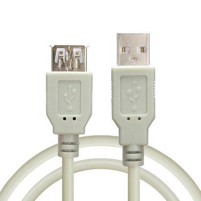 컴길 USB20 연장케이블 암  수 그레이