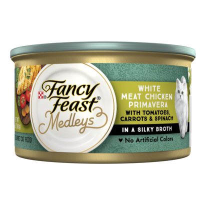 팬시피스트 엘레강트메들리 프리마베라 치킨 고양이 캔, 닭, 85g, 24개입