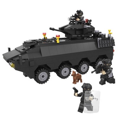 HSANHE SWAT 장갑차 클래식 블럭