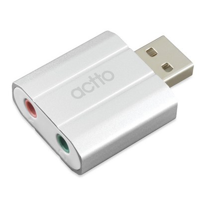 엑토 오디오 컨버터 젠더 USB 사운드 카드 외장형 리뷰후기