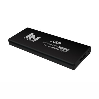 인네트워크 USB30 NGFF M2 SSD 외장하드 케이스 IN-SSDM2BK 블랙 리뷰후기