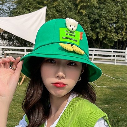 다온마켓 귀여운 곰돌이 팬던트 벙거지