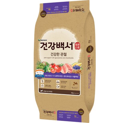 강아지 건강백서 건강한관절 사료, 건강한 관절, 6kg, 1개