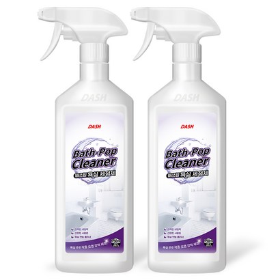 대쉬 배쓰팝 욕실청소세제, 750ml, 2개