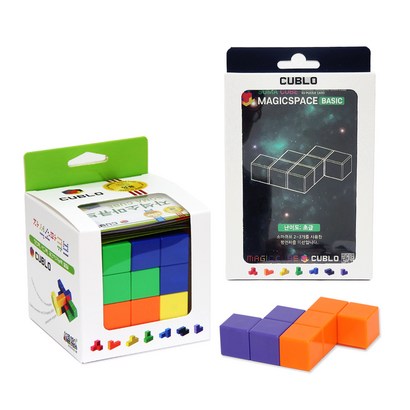 매직큐브 자석소마큐즈 MC7 + 초급카드, 혼합색상