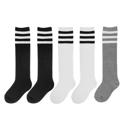 베이스알파에센셜 키즈 아동용 베이직 무릎 스타킹 5종 블랙2아이보리2그레이1