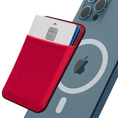 신지모루  베이직 맥세이프 환 카드 지갑 파우치 휴대폰 케이스
