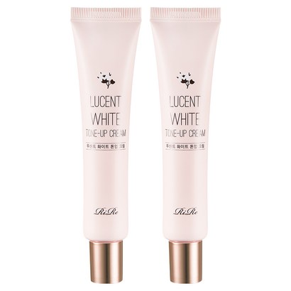 리르 루센트 화이트 톤업 크림, 2개, 40ml