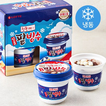 일품 팥빙수 4개입 (냉동), 960ml, 1개