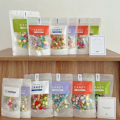 5+1이벤트 수제사탕 아더멜로우 수제 캔디 4종 파우치 골라담기, 50g, 1개, 후르츠멜로우