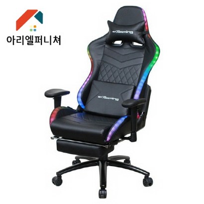 [ 아리엘퍼니쳐 ]  LED 컴퓨터 RGB게이밍 레이싱 책상 의자 리뷰후기