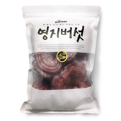 단비농산 국산 영지버섯  지퍼백포장