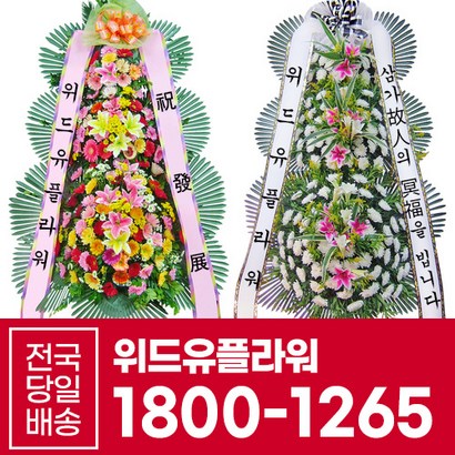 위드유플라워 전국당일꽃배달 축하화환 & 근조화환