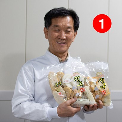 [장우손 부산어묵] 밀가루없는 국산쌀 알래스카산 A급명태연육 부산 깡통시장 모듬어묵 리뷰후기