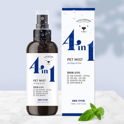 강아지스토리 포인원 펫 미스트, 1개, 150ml