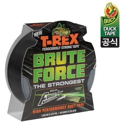 [공식판매점] 티렉스 T-Rex 덕테이프 브루트포스 초강력 접착 덕테이프