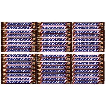 한국마즈 스니커즈 땅콩 초콜릿, 51g, 48개