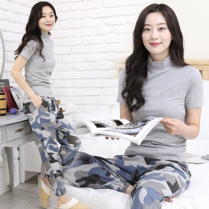 [디아미뇽] 면스판 반폴라 반팔티 X 이너로 단품으로 데일리 코디 활용만점