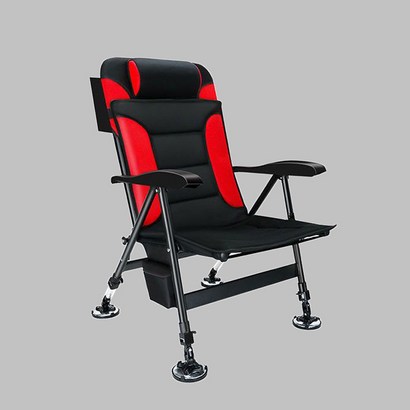 낚시의자 민물낚시의자 휴대용접이식의자F4-DYY03, 레드