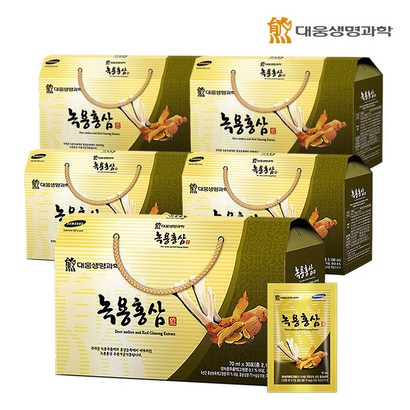 [대웅생명과학] 녹용홍삼  - 5세트